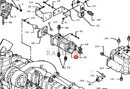 Massey Fergusson MF 30 - pompa hydrauliczna D45160054