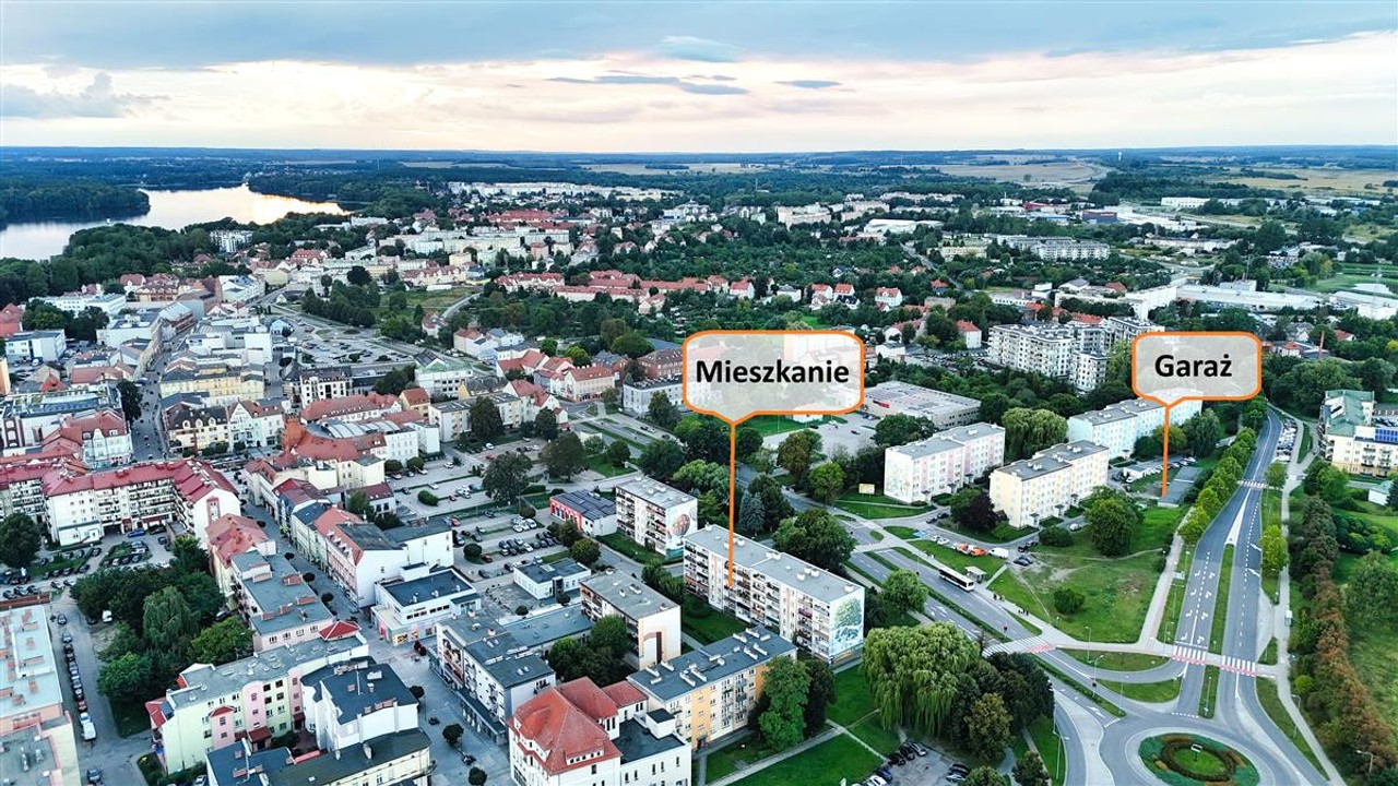 Mieszkanie na sprzedaż, 3 pokoje, 58 m², Szczecinek
