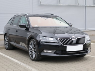 Skoda Superb III , Salon Polska, Serwis ASO, 190 KM, Automat, VAT 23%, Skóra,-1