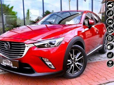 Mazda CX-3 HeadUpDisp|4x4|Kamera|Bose|Navi|2xPark|As.Pasa|Skóry| Serwis|GWARANC-1