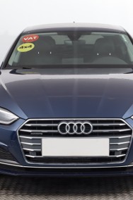 Audi A5 III , Salon Polska, Serwis ASO, Automat, VAT 23%, Skóra, Navi,-2