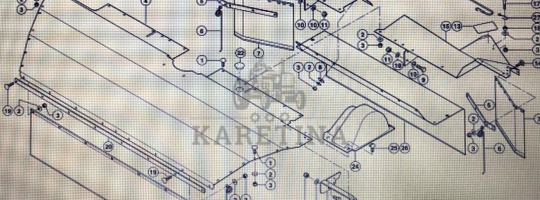 CLAAS 00 0922 346 1/00 0922 343 1/CLAAS Corto blacha osłony prawa/lewa-1