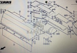 CLAAS 00 0922 346 1/00 0922 343 1/CLAAS Corto blacha osłony prawa/lewa