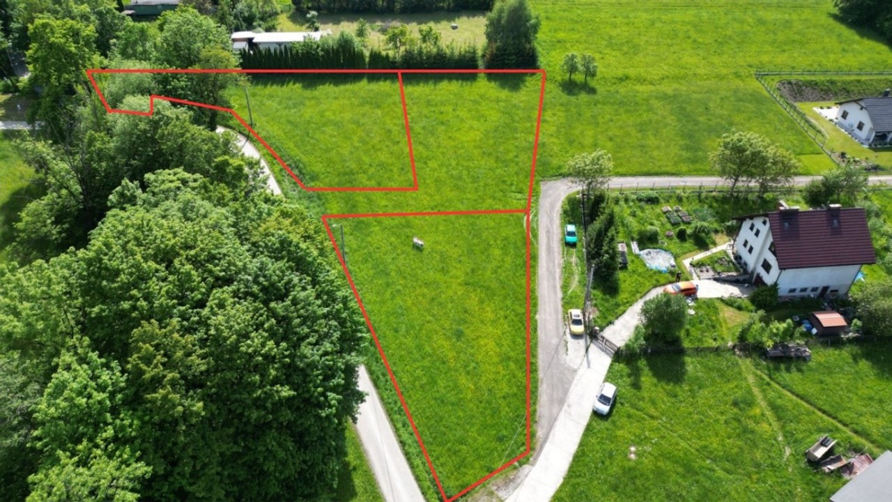 3679 m² / 3 WARUNKI ZABUDOWY / MOŻLIWOŚĆ WYDZIELENIA 3 DZIAŁEK - Więcej