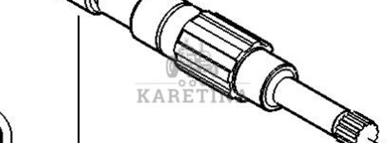 CLAAS Orbis 450 Wałek Podajnika Zbożowego Przekładni CZĘŚCI 0001392920 00 0139 292 0-1