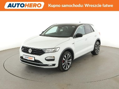 Volkswagen T-Roc R Line navi klima auto grzane fotele LED czujniki parkowania hak-1