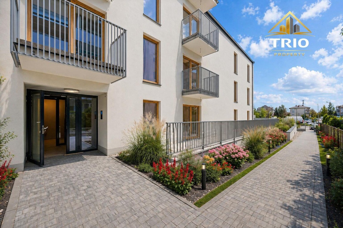 38,23 m² mieszkanie na parterze z tarasem i ogródkiem - rynek pierwotny – pohled 6