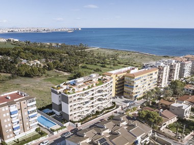 Apartamenty z widokiem na morze w Punta Prima, zaledwie 300 m od plaży-1