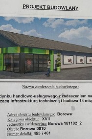 Działka budowlano-inwestycyjna 1072m2 w centrum Borowej-2