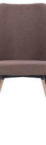 vidaXL Krzesła do jadalni, 2 szt., brązowe, tapicerowane tkaniną283628-3
