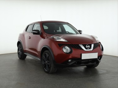 Nissan Juke , Salon Polska, Serwis ASO, Skóra, Navi, Klimatronic,-1