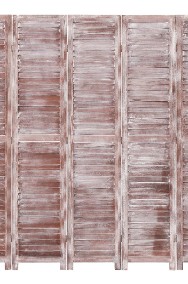 vidaXL Parawan 5-panelowy, brązowy, 175 x 165 cm, drewniany284213-2