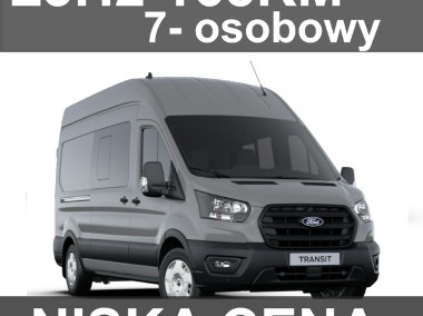 Ford Transit L3H2 165KM Super Cena Brygadowy 7-osobowy Kamera Czujniki-1
