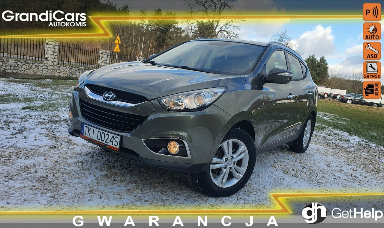 Hyundai ix35 2.0i 163KM # Climatronic # Parktronic # PółSkóra # Śliczny Kolor !!!