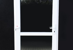 nowe PCV drzwi 100x200 wzmacniane w kolorze białym