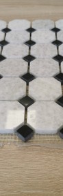 Mozaika Marmurowa CRISTAL WHITE/HANG GREY 30,5x30,5x1 poler-3