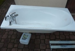 Akrylowa wanna kąpielowa 140x70 NIXE+bateria HANSGROHE.Stan bardzo dobry,komplet