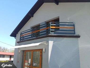 Balustrada balkonowa barierka nowoczesna montaż balkon poręcz taras-1