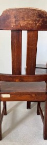 Krzesła drewniane 4 sztuki-3