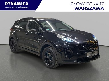 Kia Sportage IV VAT 23% Black Edition 1.6T-GDI 177KM DCT 4x4 2021 r., Salon PL, I wł-1