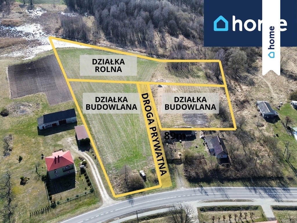 Duża działka budowlana | Cyców | Ludwinów - Widok 3