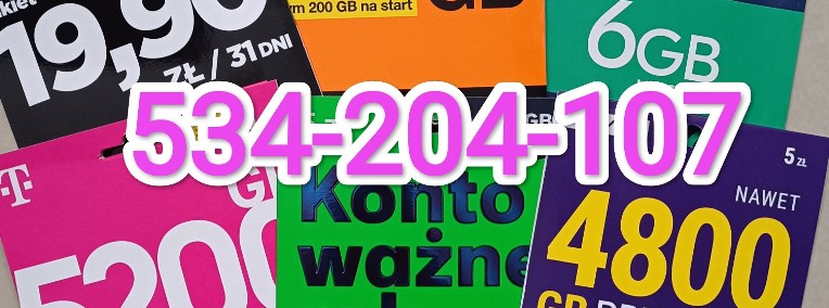 Gotowe karty ! Zarejestrowane karty SIM ! Czeskie startery anonimowe prepaid -1