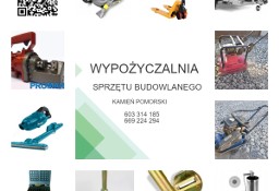 WYPOŻYCZALNIA SPRZĘTU BUDOWLANEGO. KAMIEŃ POMORSKI