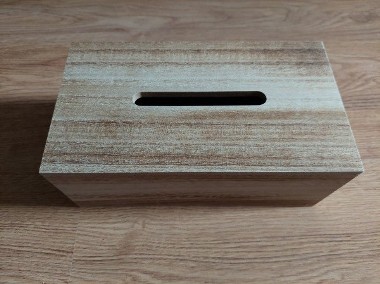 Drewniane pudełko na chusteczki-1