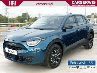 Fiat 600 1.2 100 KM DCT6 Hybrid | Niebieski Sea | Ubezpieczenie za 1 zł-1