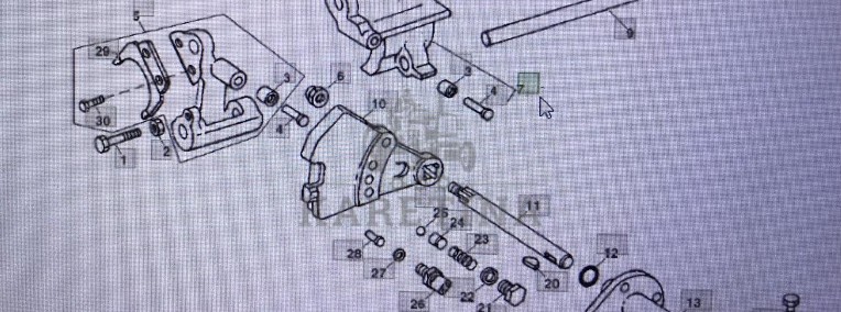 John Deere AR80062/przełącznik/John Deere 4555/4750/4955-1