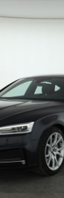 Audi A5 III , Salon Polska, Automat, Skóra, Klimatronic, Tempomat,-3