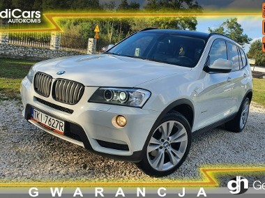 BMW X3 I (F25) xDrive 35d 313KM # Navi # Head Up # El Klapa # Skóra # Serwis ASO !!-1