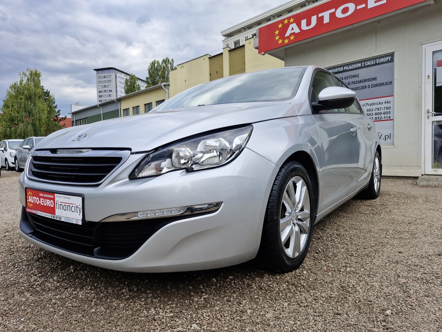 Peugeot 308 II 1.6 HDI, gwarancja, bogata wersja,ASO do końca stan salonowy!