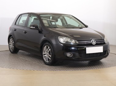 Volkswagen Golf VI , Salon Polska, Serwis ASO, GAZ, Klimatronic, Tempomat,-1