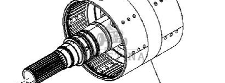 Massey Ferguson 7718S 7718 S 1804A DYNA 6 Obudowa Sprzęgła Skrzyni Biegów Wał Kosz 3797016M96-1