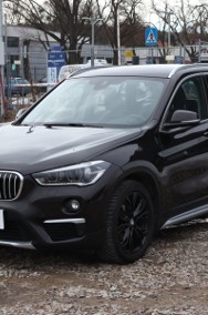 BMW X1 F48 , Salon Polska, Serwis ASO, Automat, Skóra, Navi, Xenon,-2