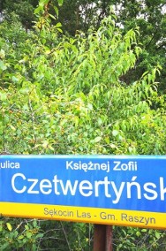 Działka budowlana Sękocin-Las, ul. Księżnej Zofii Czetwertyńskiej-2