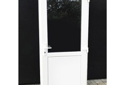 Tanie drzwi Wrocław Drzwi Plastikowe 90x210 Białe ciepłe Nowe