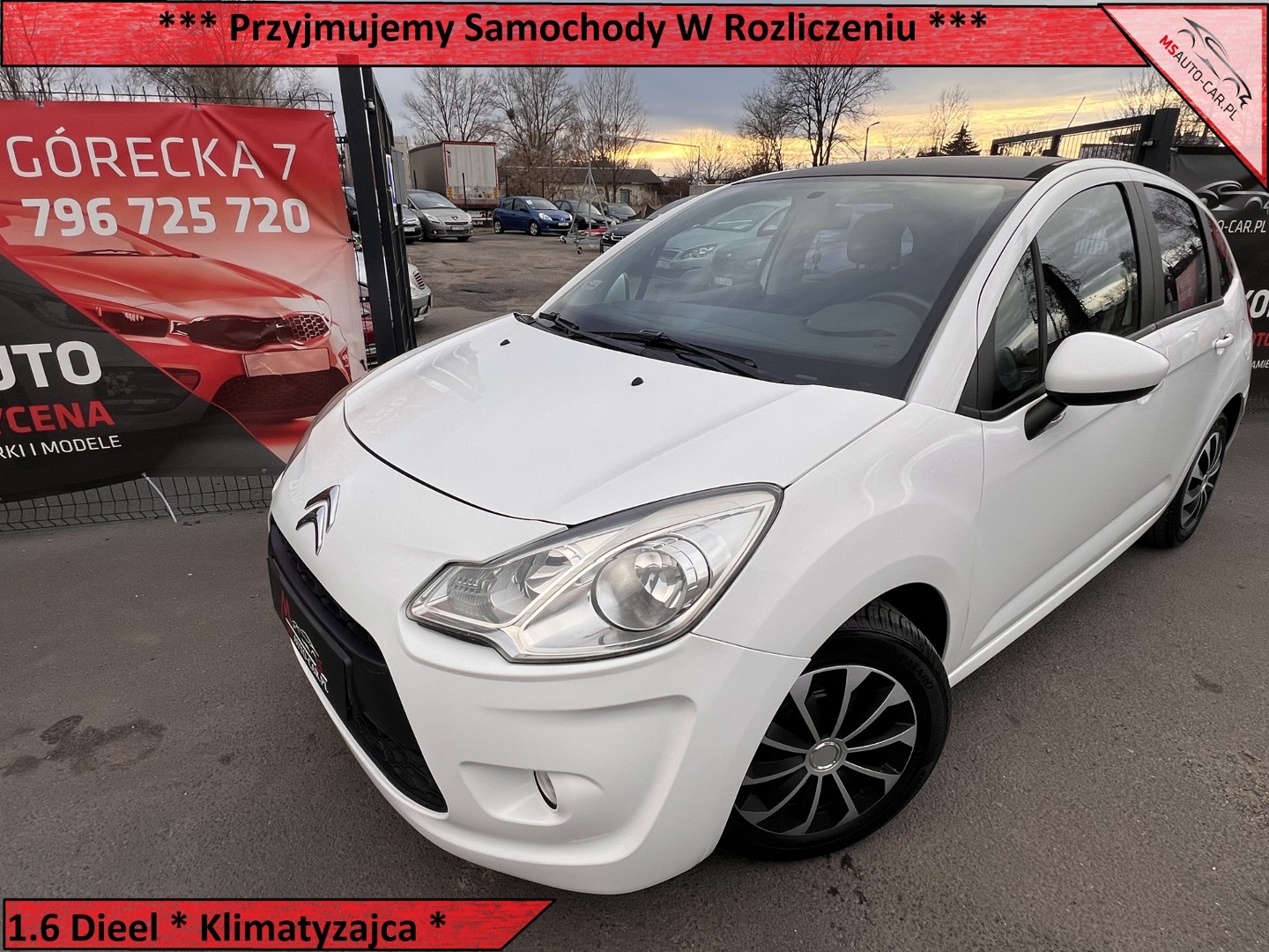 Citroen C3 II Citroën C3 1.6 HDI * 92 KM * 5-Drzwi * Klima* 156 tys Przebiegu *