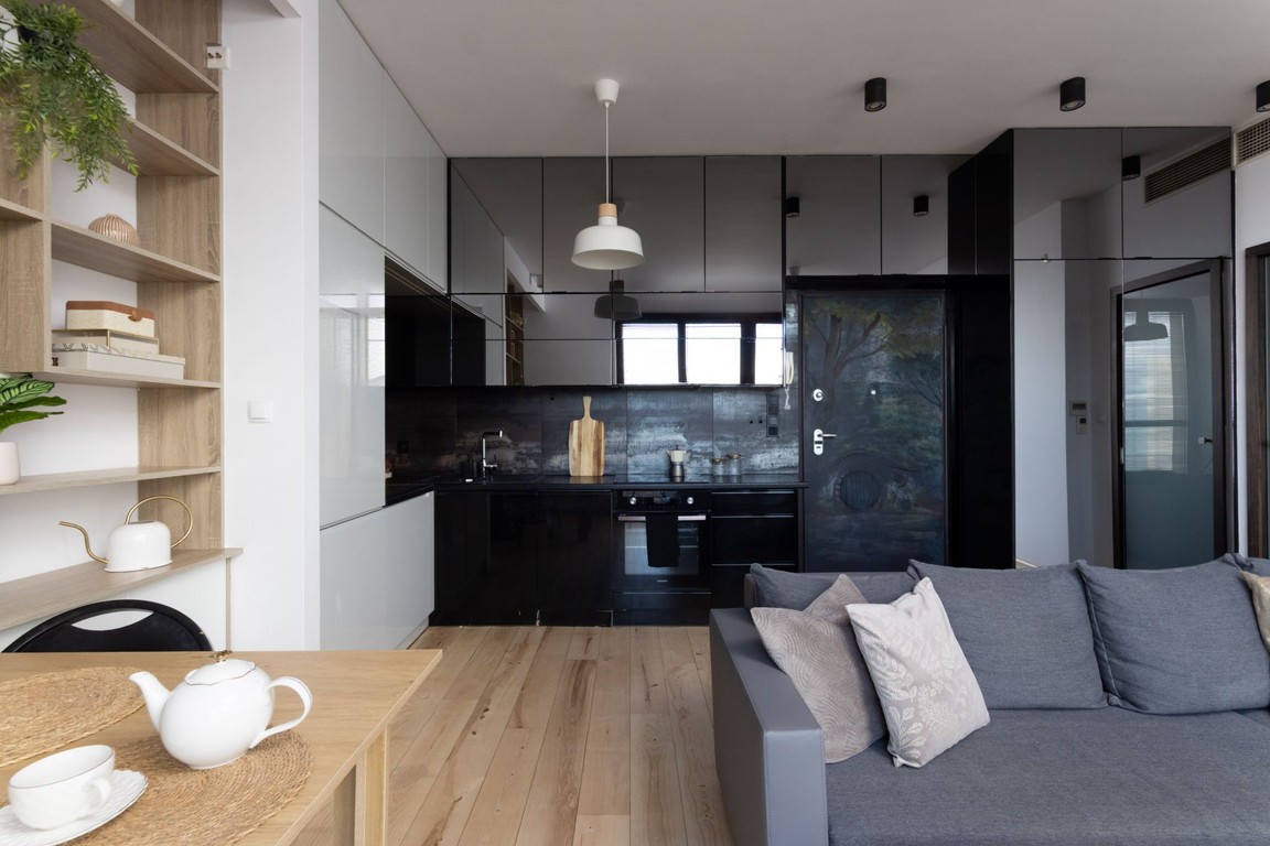 Apartament z widokiem na rzekę i tarasem 14,5m². Angel Wings