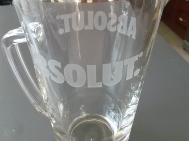 Dzbanek szklany wódka ABSOLUT do wody i różnych napojów  o poj. 1,5l-1