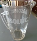 Dzbanek szklany wódka ABSOLUT do wody i różnych napojów  o poj. 1,5l