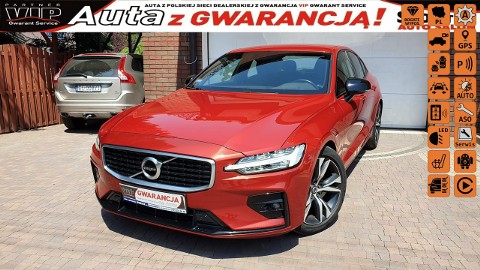Volvo S60 III T4 R-Design, Salon PL, serwis ASO, Bezwypadkowy , Navi, AT, kamera