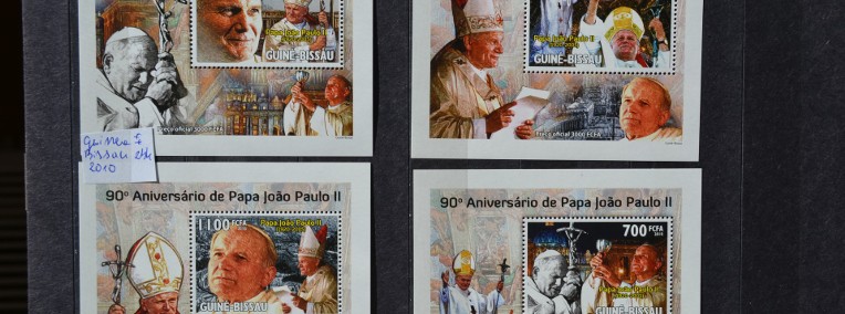 Papież Jan Paweł II Gwinea Bissau **-1