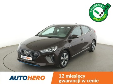 Hyundai Ioniq Plug-In full LED jasne skóry klima auto grzane fotele navi kamera