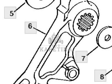 John Deere 7600 7700 7800 Ramię Podnoszące Prawe Lewe RE47388-1