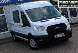 Ford Transit 4x4 SalonPL 6-osobowy FV23% Hak Kamera Parktronic Tempomat Gwarancja