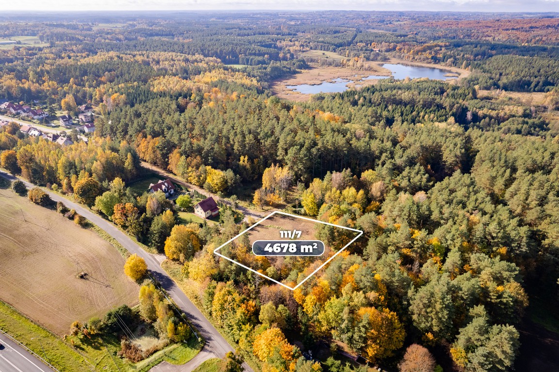 Działka na sprzedaż, 4671 m², Dywity Spręcowo - Widok 4