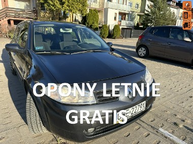 Renault Megane II Benzyna/Klimatronik/Tempomat/8 airbag/Radio z ekranem/Drugie opony-1