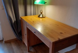 Biurko z IKEA z litego drewna